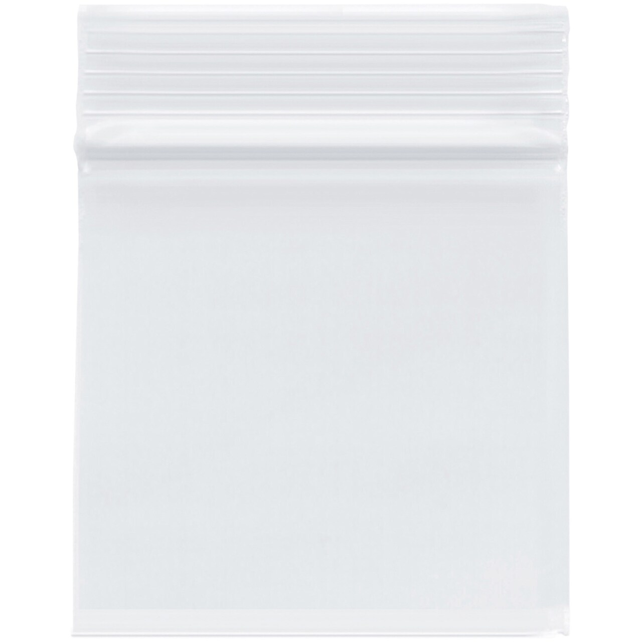 Plymor 3" x 3", 4 Mil Heavy Duty Zipper Reclosable Plastic Bags